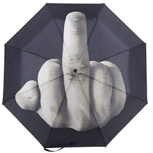 Laden Sie das Bild in den Galerie-Viewer, Lustiger Mittelfinger-Regenschirm