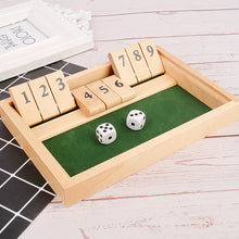 Laden Sie das Bild in den Galerie-Viewer, „Shut The Box“-Spiel – Lustiges Tisch-Mathespiel für Erwachsene und Kinder