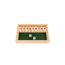 Laden Sie das Bild in den Galerie-Viewer, „Shut The Box“-Spiel – Lustiges Tisch-Mathespiel für Erwachsene und Kinder