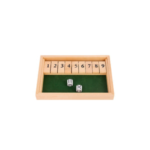 „Shut The Box“-Spiel – Lustiges Tisch-Mathespiel für Erwachsene und Kinder