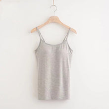 Laden Sie das Bild in den Galerie-Viewer, 💃Locker sitzendes Tank-Top mit integriertem BH