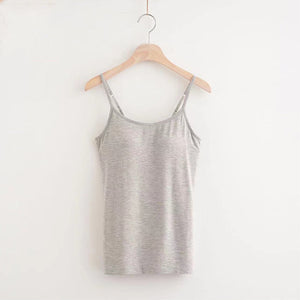 💃Locker sitzendes Tank-Top mit integriertem BH