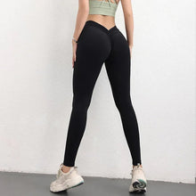 Laden Sie das Bild in den Galerie-Viewer, 🤎Gym-Leggings mit V-Rücken