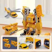 Laden Sie das Bild in den Galerie-Viewer, Magnetic Transform Engineering Car Assembled Toys