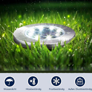 LED Solar Stehlampe