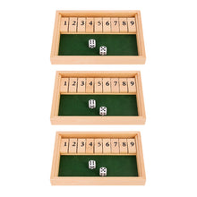 Laden Sie das Bild in den Galerie-Viewer, „Shut The Box“-Spiel – Lustiges Tisch-Mathespiel für Erwachsene und Kinder