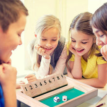 Laden Sie das Bild in den Galerie-Viewer, „Shut The Box“-Spiel – Lustiges Tisch-Mathespiel für Erwachsene und Kinder