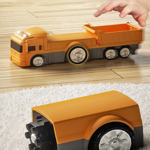 Magnetic Transform Engineering Car Assembled Toys