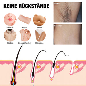 Kraftvolles und schmerzfreies Haarentfernungsspray