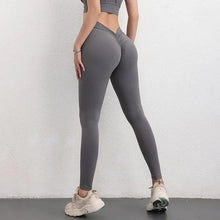 Laden Sie das Bild in den Galerie-Viewer, 🤎Gym-Leggings mit V-Rücken