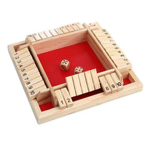 Laden Sie das Bild in den Galerie-Viewer, „Shut The Box“-Spiel – Lustiges Tisch-Mathespiel für Erwachsene und Kinder