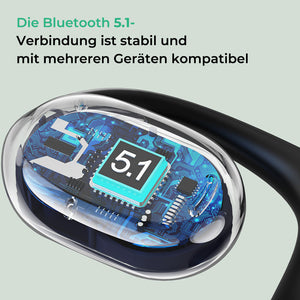 🎧🎶Kabelloses Bluetooth-Headset mit hängendem Ohr