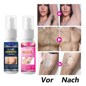 Kraftvolles und schmerzfreies Haarentfernungsspray