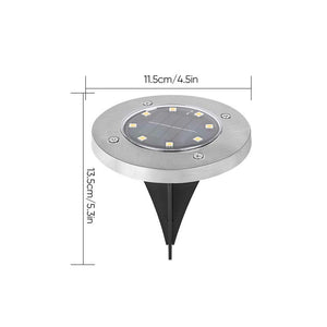 LED Solar Stehlampe