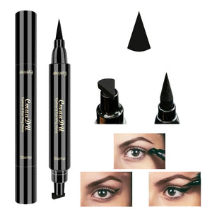 Eyeliner mit zwei Spitzen