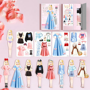 👗Magnetisches Ankleidespiel für Babys👸