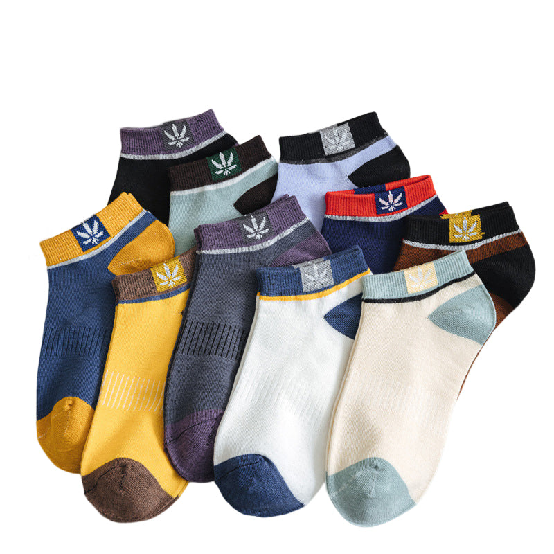 Herren Frühjahr Sommer Sport dünne Socken (10 Paare)