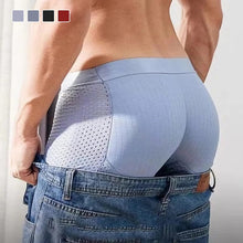 Laden Sie das Bild in den Galerie-Viewer, Ice Silk Breathable Men&#39;s Butt Lift Underwear