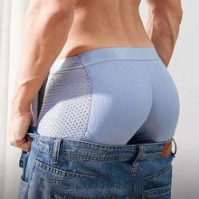 Laden Sie das Bild in den Galerie-Viewer, Ice Silk Breathable Men&#39;s Butt Lift Underwear