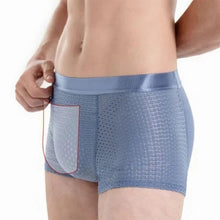 Laden Sie das Bild in den Galerie-Viewer, Ice Silk Breathable Men&#39;s Butt Lift Underwear