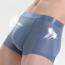 Laden Sie das Bild in den Galerie-Viewer, Ice Silk Breathable Men&#39;s Butt Lift Underwear