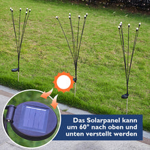 Laden Sie das Bild in den Galerie-Viewer, Solar Garten LED Glühwürmchen Steckleuchte