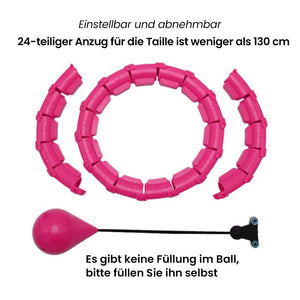 Abnehmbarer Spleiß Fitness Hula-Hoop