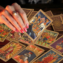 Laden Sie das Bild in den Galerie-Viewer, 🔮Goldfolie Tarot🔮