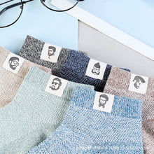 Laden Sie das Bild in den Galerie-Viewer, Atmungsaktive Antibakterielle Deo-Socken für Herren （5 Paar）