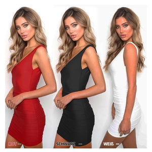 Sommer Party Kleid Damenmode Backless Sexy Spaghetti Strap Bodycon Kleider Elegante Rot Weiß Schwarz Strandkleid