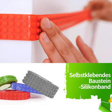 Laden Sie das Bild in den Galerie-Viewer, Selbstklebendes Baustein-Silikonband