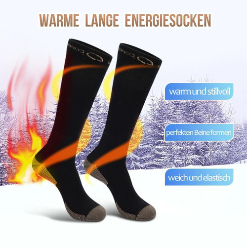 Warme lange Energiesocken