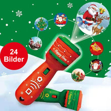 Laden Sie das Bild in den Galerie-Viewer, 🎁Weihnachten Leuchtende Taschenlampe-Projektorlampe