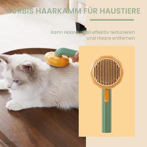 💖 Kürbis Kammbürste für Haustiere