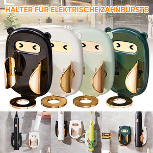 Elektrische zahnbürstenhalter wandmontiertes lagerregal