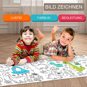 🎅🎨Schneidbare Zeichenrolle für Kinder🎁🎄