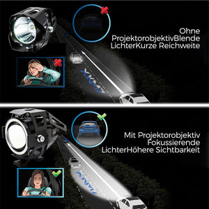 Motorrad-Fahrlicht LED-Hilfslicht