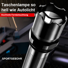 Laden Sie das Bild in den Galerie-Viewer, USB aufladbare tragbare Outdoor-Taschenlampe