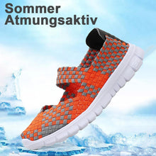 Laden Sie das Bild in den Galerie-Viewer, Atmungsaktive gestrickte Sommer Damen Freizeitschuhe