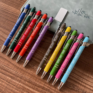 10 Stück lustiges Stift-Set(Schwarze Tinte)