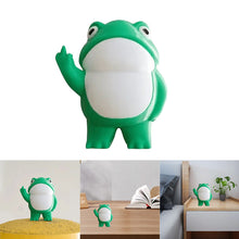 Laden Sie das Bild in den Galerie-Viewer, Mittelfinger-Frosch-Ornament