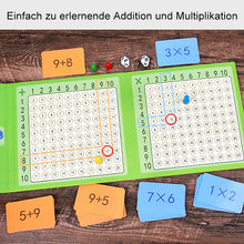 Laden Sie das Bild in den Galerie-Viewer, 2-in-1 Magnetisches Multiplikations- und Additionslernspielzeug für Kinder