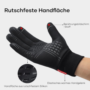 Winterwarme wasserdichte bildschirmberührbare Handschuhe