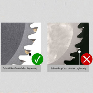 Ultradünne Trennscheibe aus Legierung