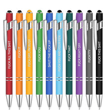 Laden Sie das Bild in den Galerie-Viewer, 10 Stück lustiges Stift-Set(Schwarze Tinte)