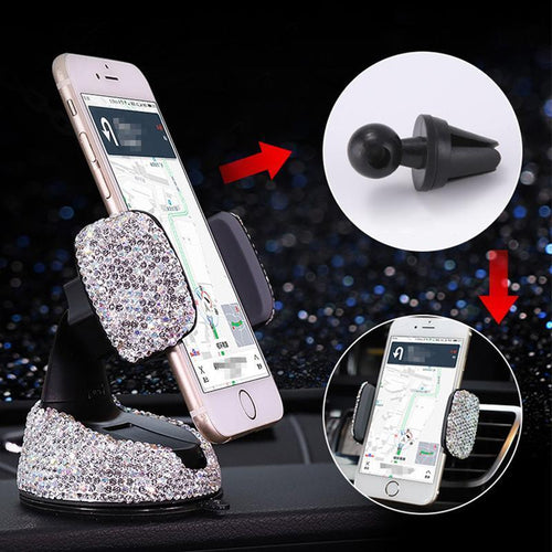 Strass Autotelefonhalter