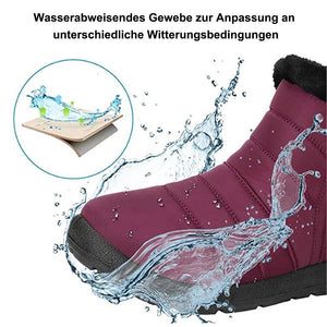 Wasserdichte Schneeschuhe warm halten