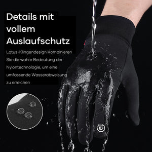 Winterwarme wasserdichte bildschirmberührbare Handschuhe