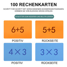 Laden Sie das Bild in den Galerie-Viewer, 2-in-1 Magnetisches Multiplikations- und Additionslernspielzeug für Kinder