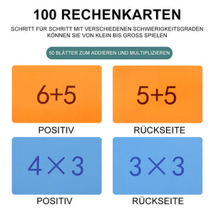 2-in-1 Magnetisches Multiplikations- und Additionslernspielzeug für Kinder